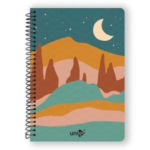 Spiral Notebook : Bright & Smooth Paper, 300 Pages, Single Line Ruled